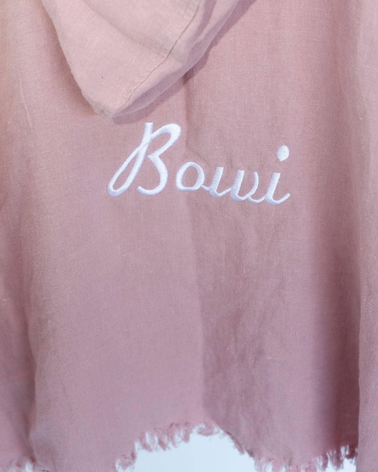 Anchor & Arrow - Wholesale Poncho Towel - Kids & Baby - Linen Hooded Poncho Towel - Blush5