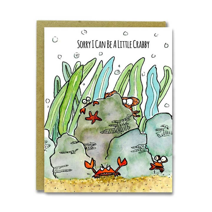 Crabby kort för wholesale av SquidCat, Ink