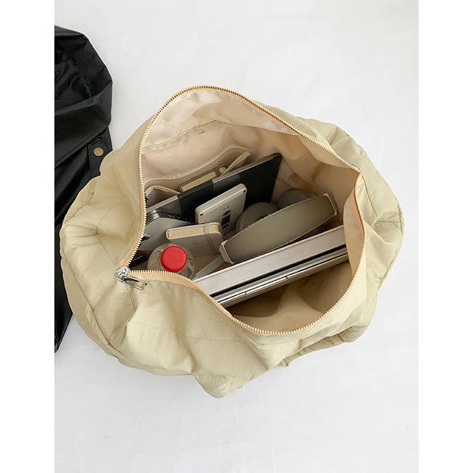 Sweetkama – Engroshandel Tote bag - Dame – Sweetkama dame skuldertaske i ensfarvet polstret skumdesign SKAB413413