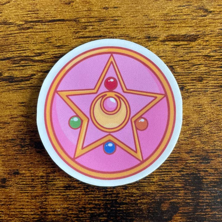 Lunar Splendor - Wholesale Sticker - Sailor Moon Transformation Brooches & Compact