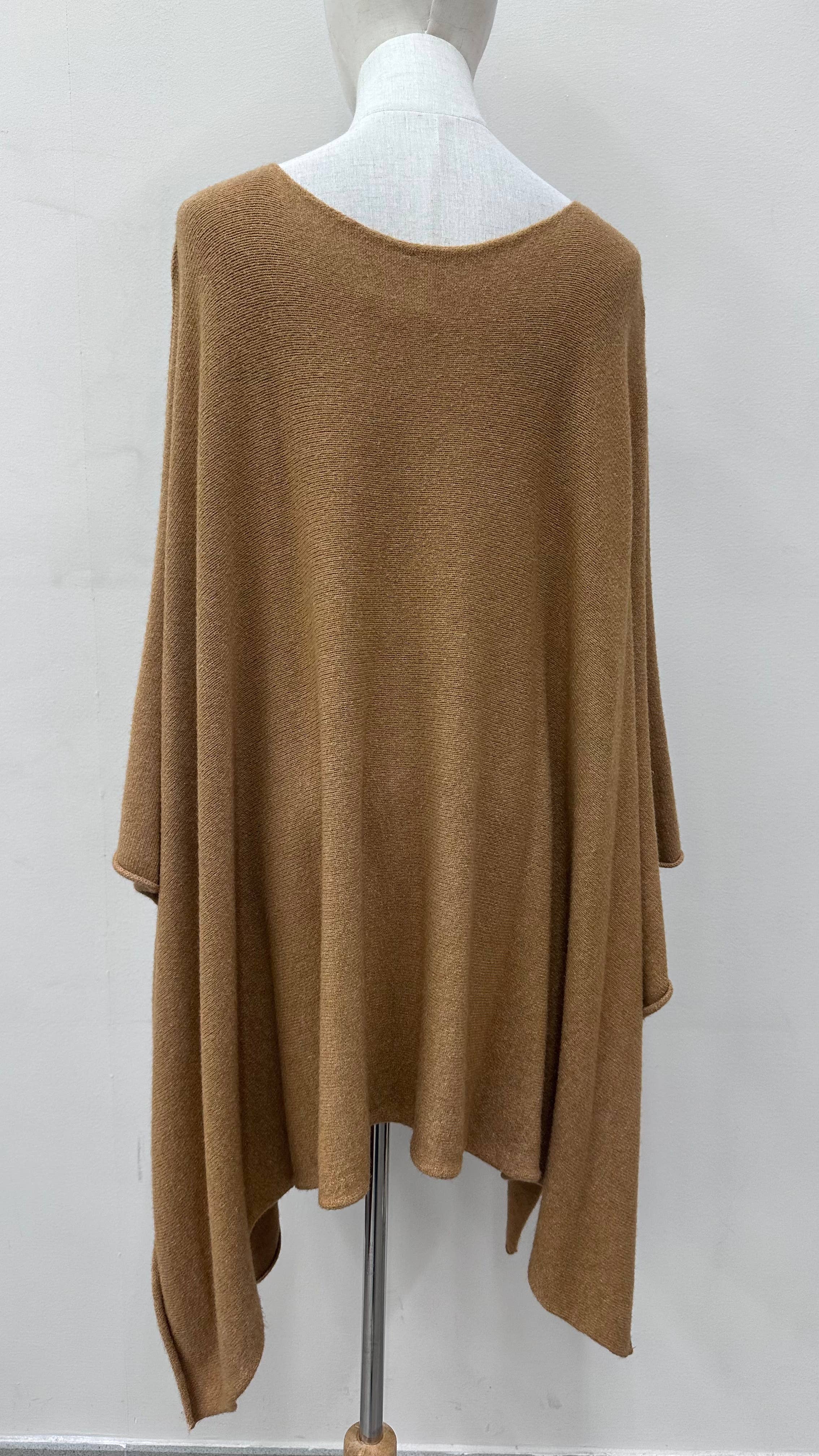 Kis 2 - Vendita all'ingrosso Cappotto poncho - Donna - PONCHO IN MISTO VISCOSA7