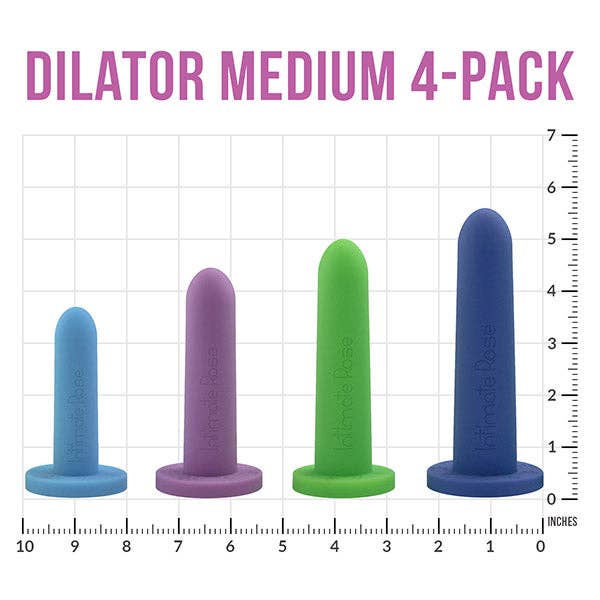 Intimate Rose - Wholesale Sex Toy - Medium Vaginal Dilator Set1