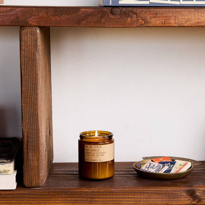 P.F. Candle Co. - Wholesale Jar/Filled Candle - Piñon - 7.2 oz Standard Soy Candle1