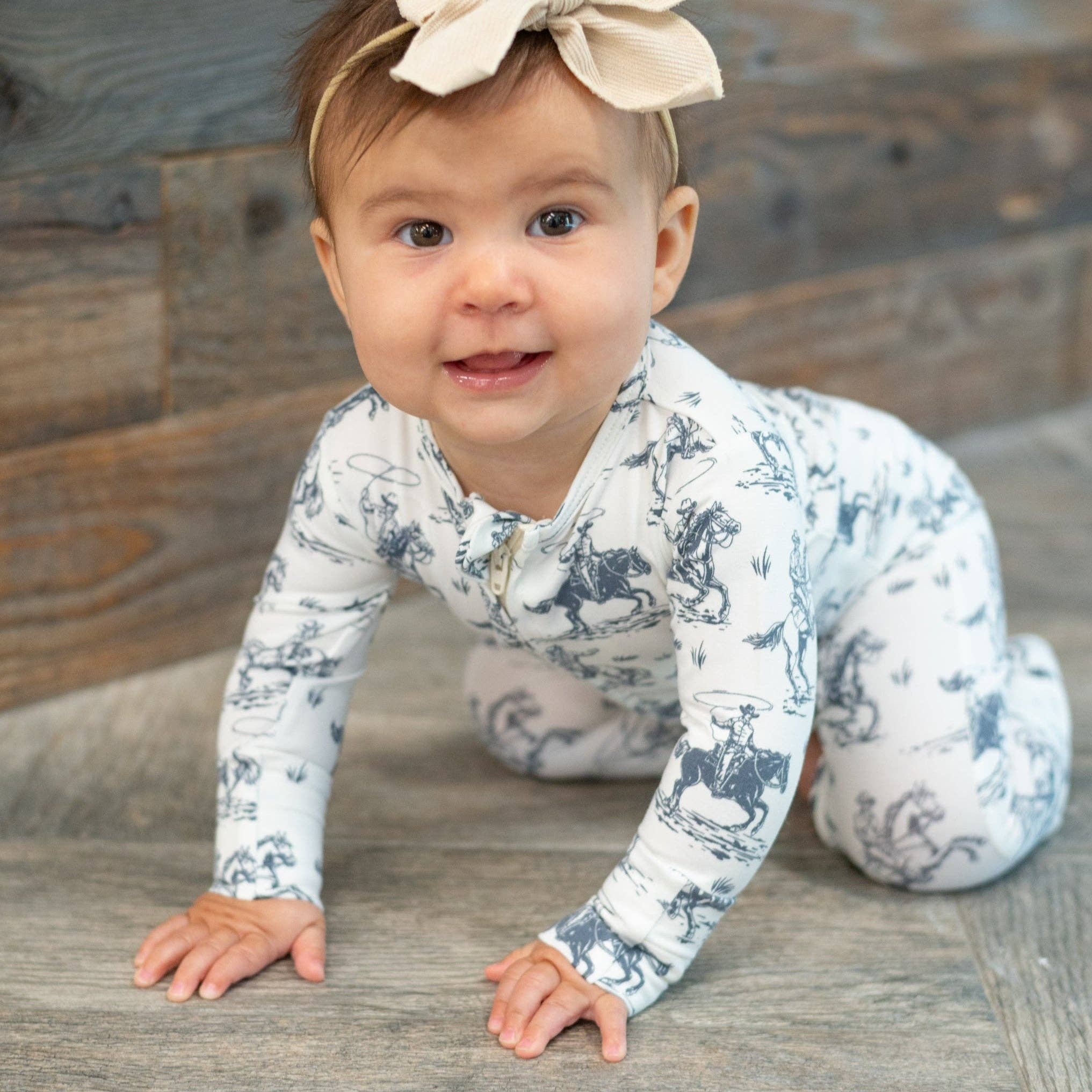 Rip's Ranch Zipper Footie for wholesale on Faire4