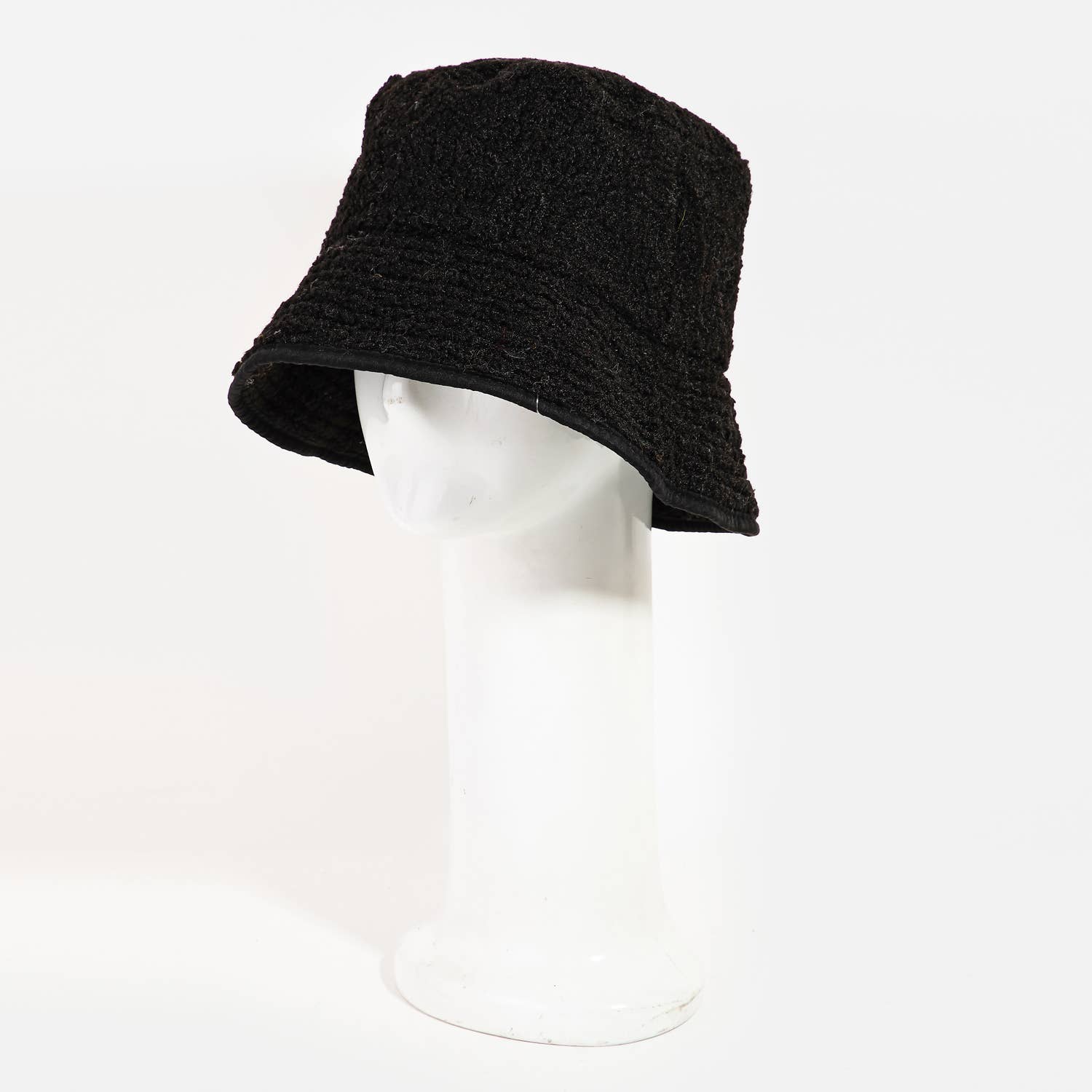 Collections by Fame Accessories - Wholesale Bucket Hat - Women's - Teddy Fur Bucket Hat2