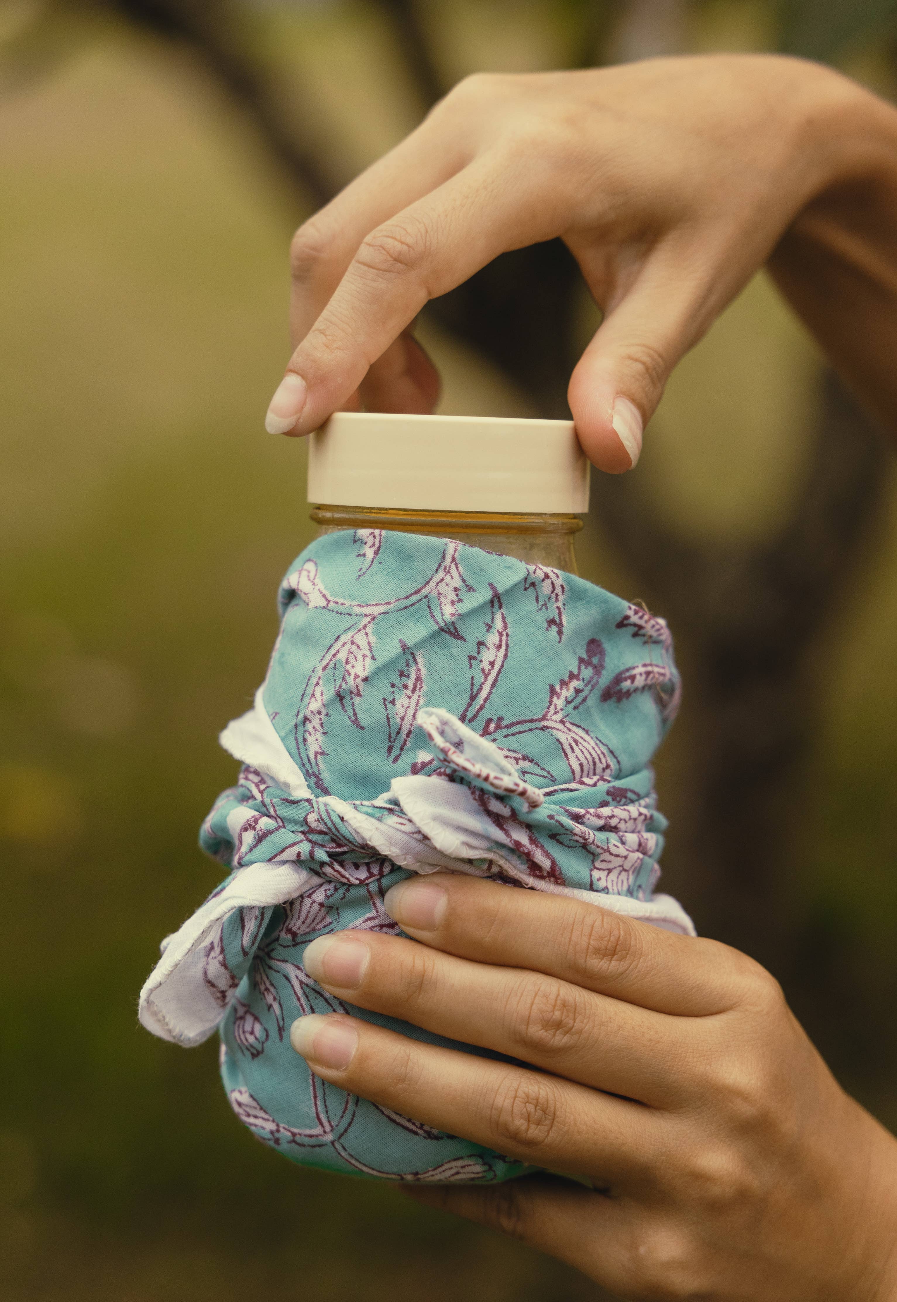 By The Sea Organics - Wholesale Bandana - Women's - BLOCK PRINT BANDANAS - JAIPUR MARKET COLLECTION7