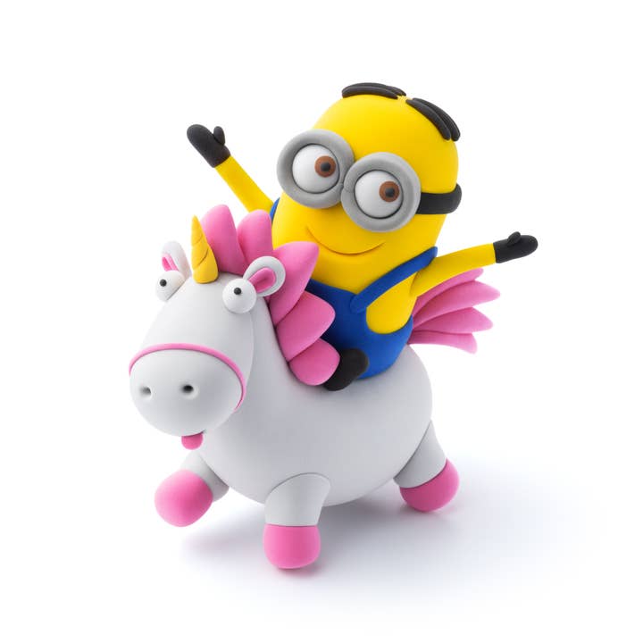 Fat Brain Toy Co. - Wholesale DIY Craft Kit - Hey Clay Minions - NEW