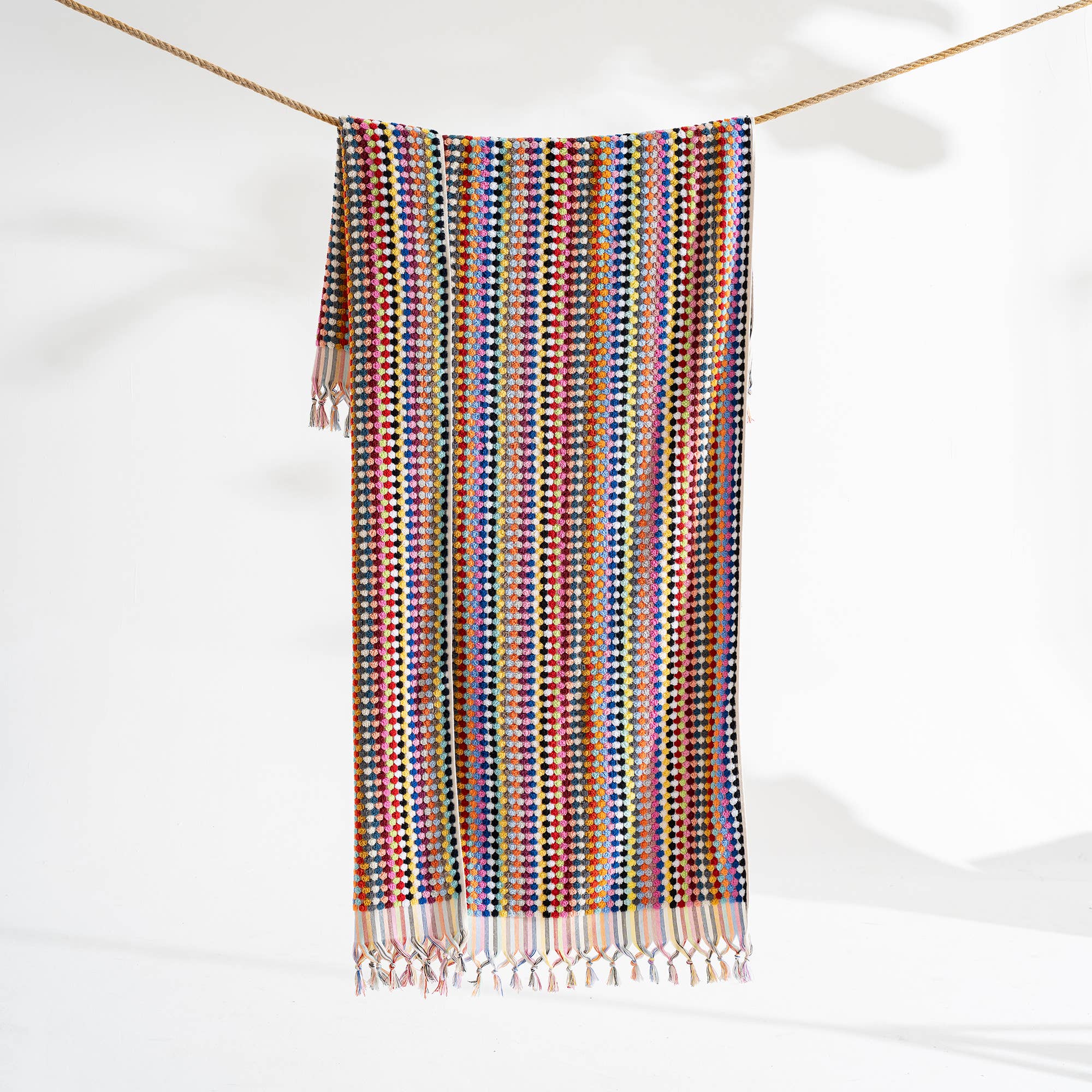 Kikoya - Wholesale Bath Towel - Pompom Bubble Handloom Bath Turkish Towels Farmhouse Decor47