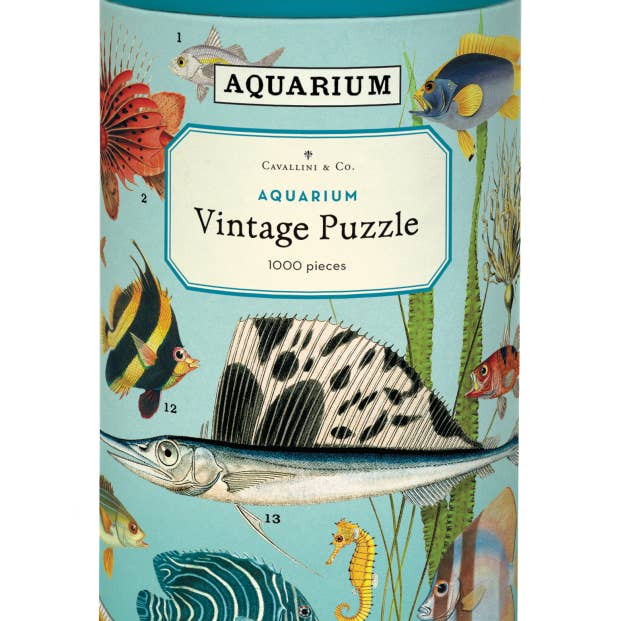 Cavallini - 1000 Pc Puzzle Fish for wholesale by Bobangles