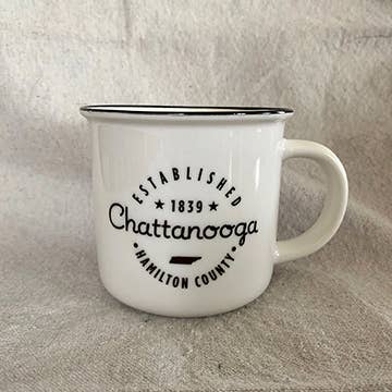 B.Berish - Venta al por mayor Taza - Diseño de ubicación personalizada Black Lip Ceramic Camper 13oz. Taza2