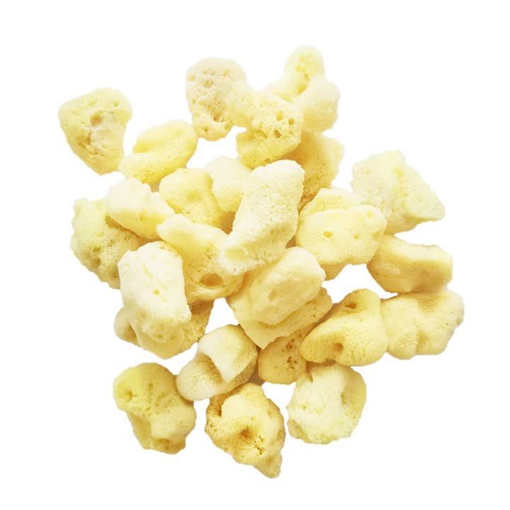 50 Mini Natural Face Sponges For Welcome Kit/Hotel/SPA for wholesale by Cose Della Natura