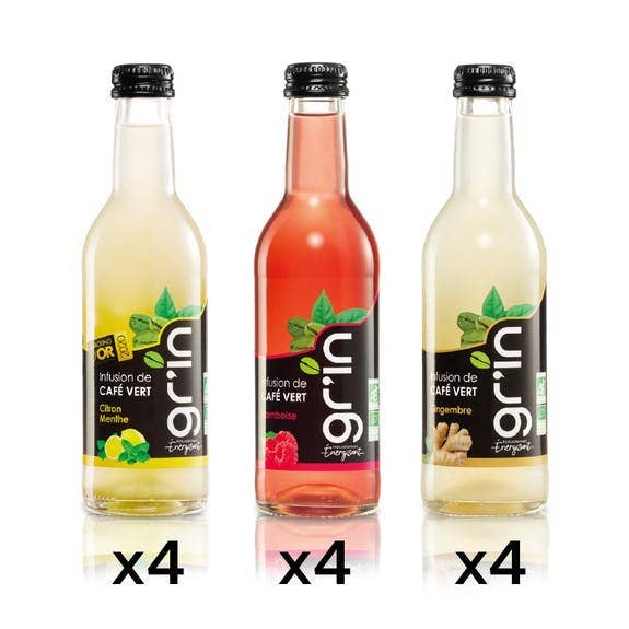 GR'IN - Wholesale IJsthee - GR'IN - GROENE KOFFIE-INFUSIE PROEFPAKKET