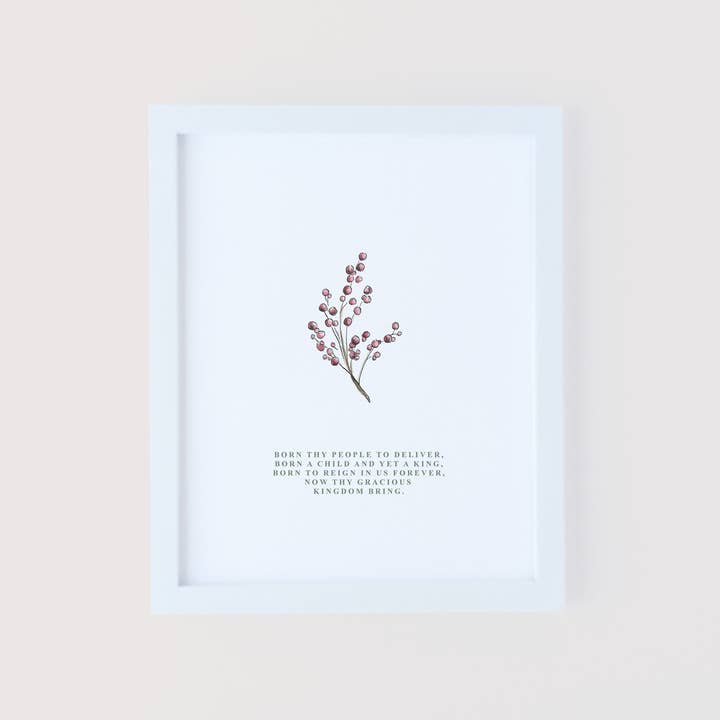 Grace Notes Ltd. - Christian Art and Gifts - Wholesale Art Print - Expected Jesus Set of 4 Hymn Art Prints Christmas 20253