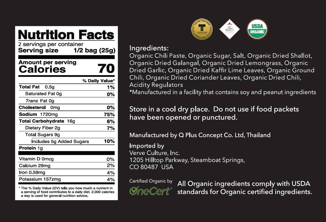 Verve Culture - Vendita all'ingrosso Kit fai da te per alimenti - Kit per cucinare Thai per due - Zuppa Tom Yum biologica4