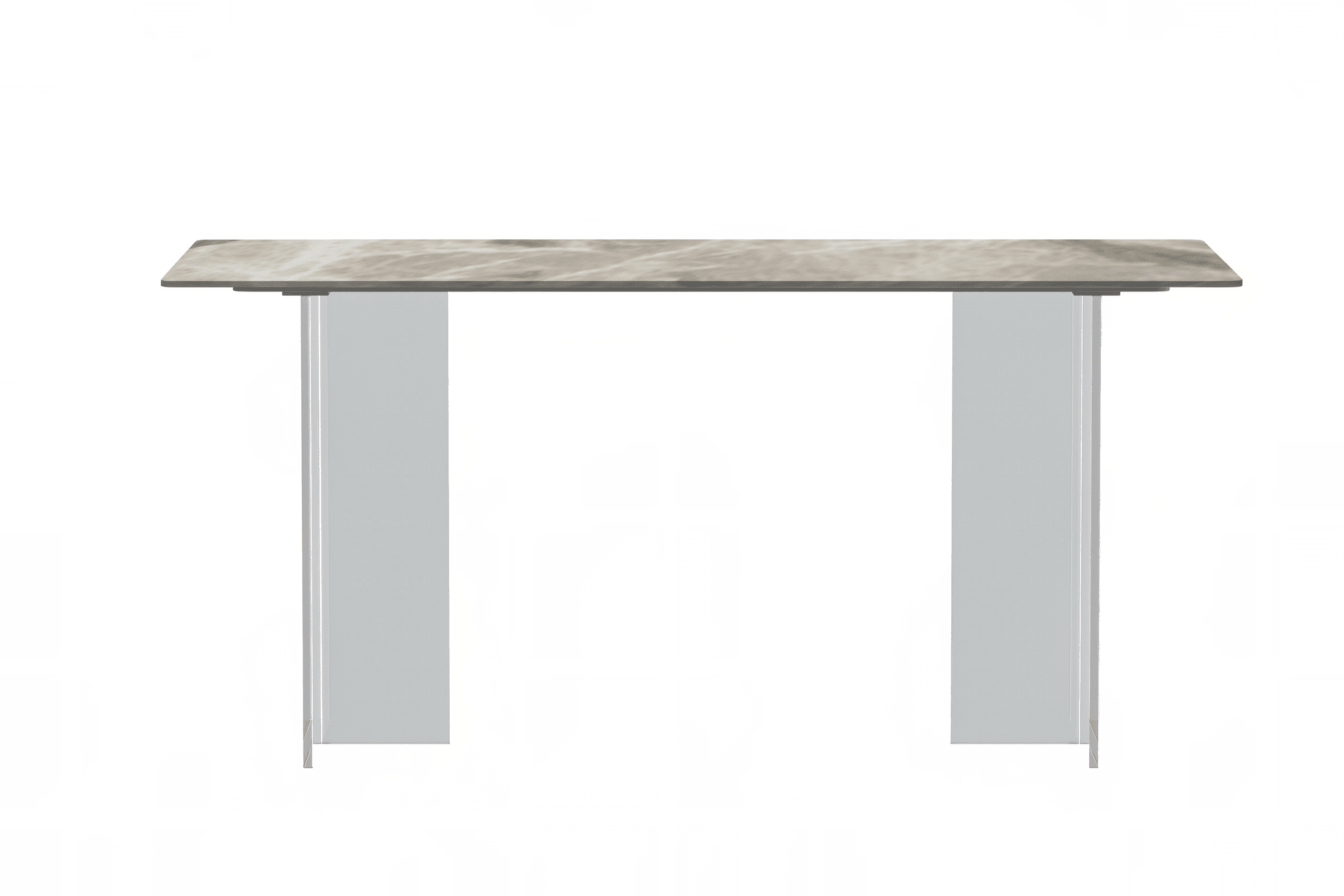 LeisureMod - Wholesale Side Table - Kova Rectangular Dining Table with Stone or Glass Top20