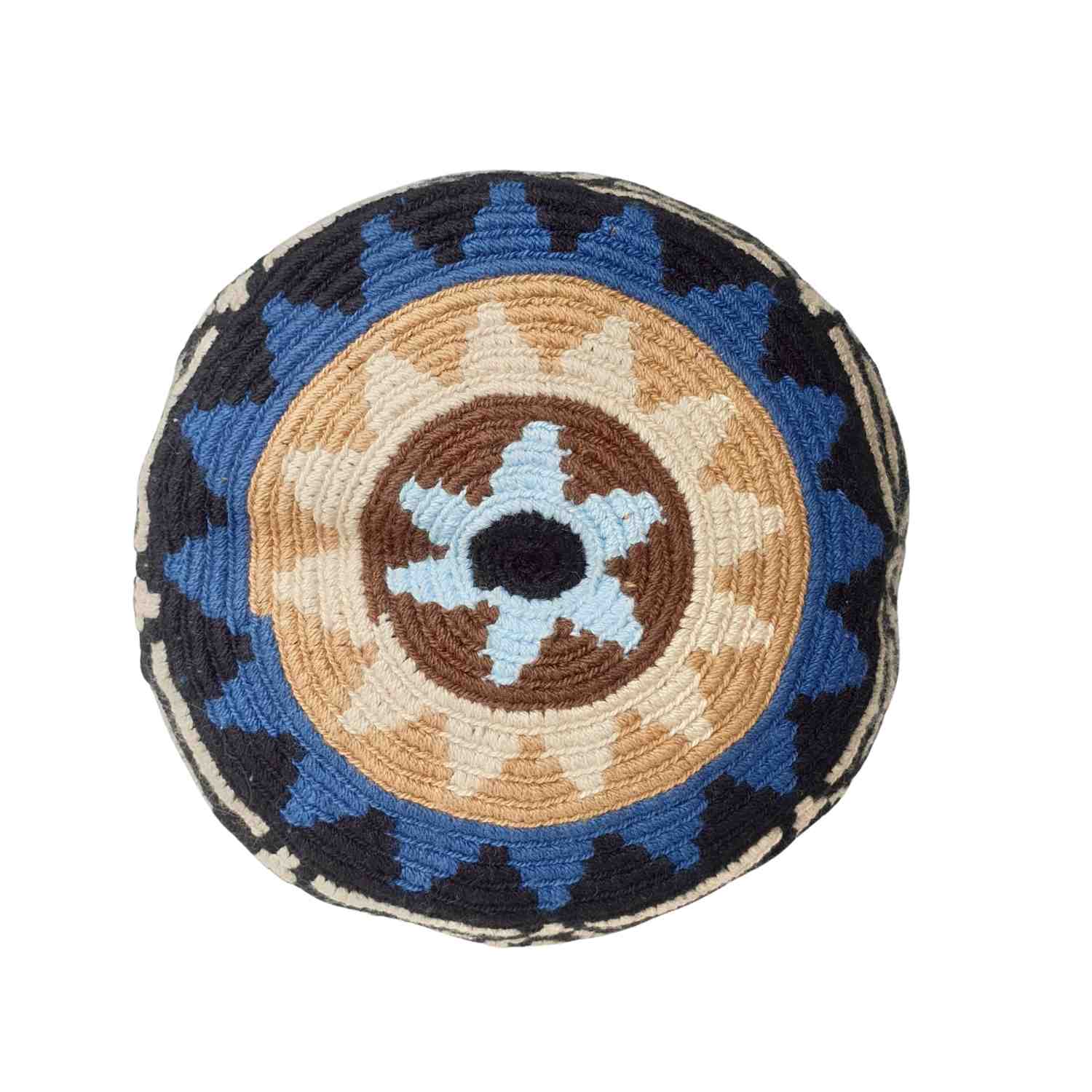 Lombia + Co. – Engroshandel Crossbodytaske - Dame – Bedst sælgende Etnisk WAYUU Mochila (Guariche Størrelse M)2