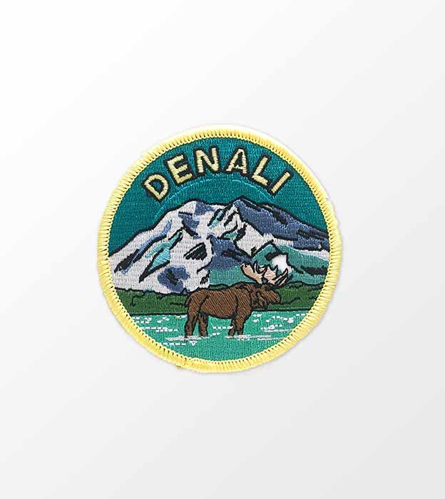Hike and Draw - Venta al por mayor Parches - Parche Parque Nacional Denali3