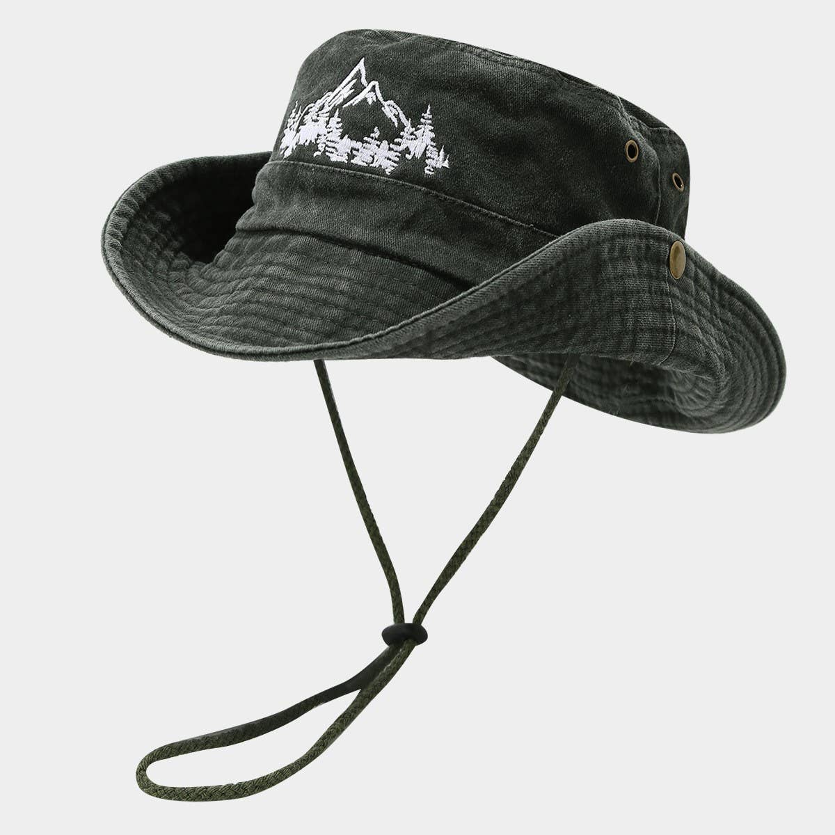 ACCITY - Wholesale Bucket Hat - Unisex - Vintage Wide Brim Sun Hat for Hiking & Camping_CWAH38873