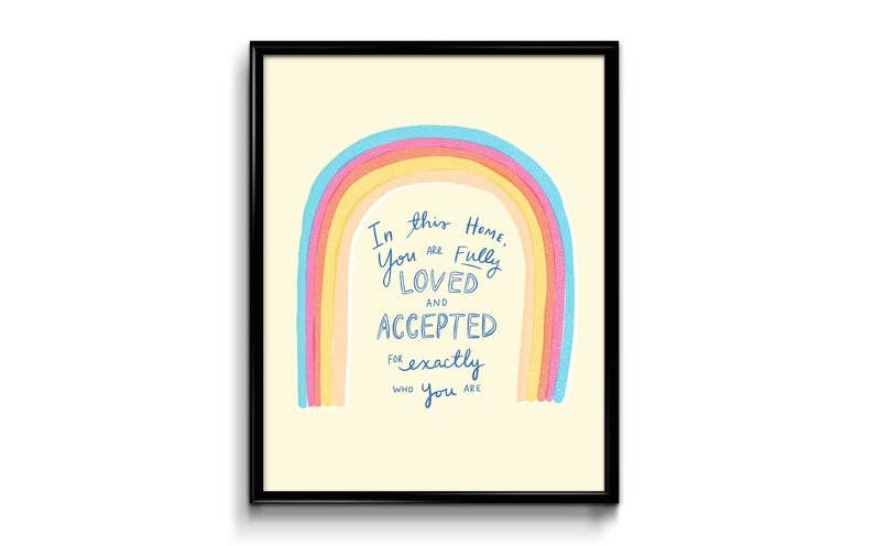 Abbie Ren Illustration - Wholesale Art Print - Loved Art Print 8x101