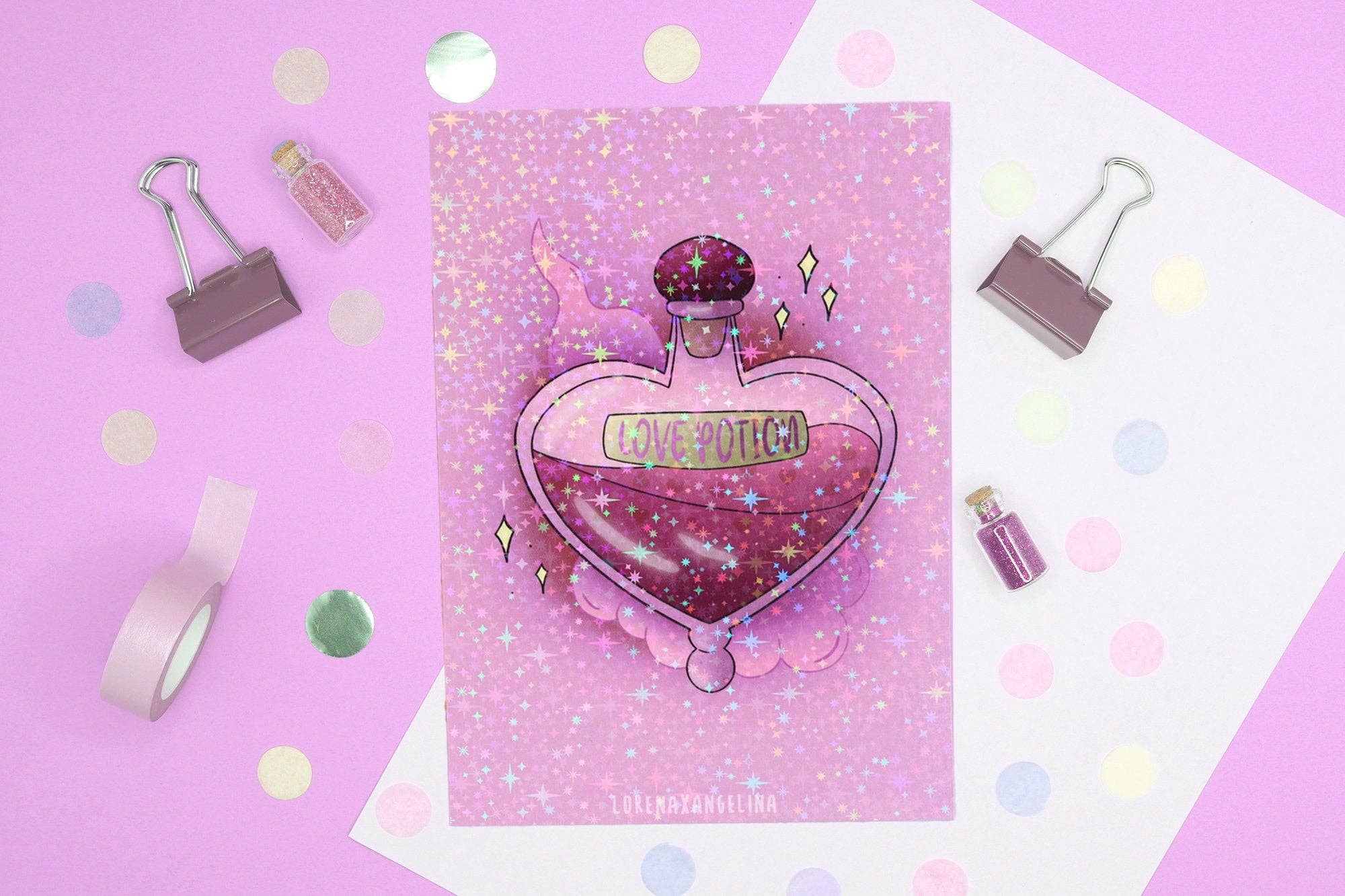 LorenaxAngelina - Wholesale Art Print - Witch Potion art print0