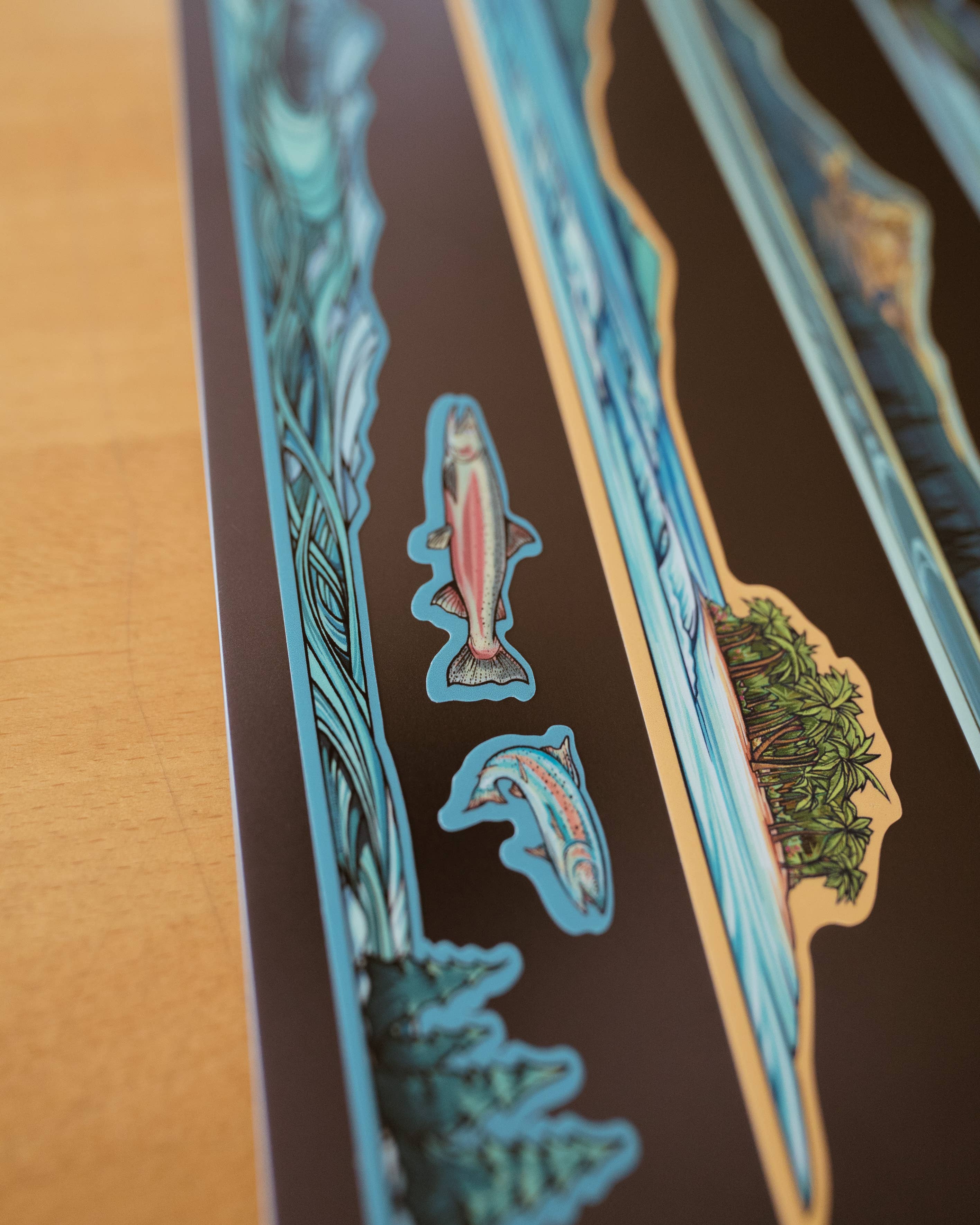 Hydrascape Stickers - Wholesale Sticker - Acadia National Park Miniscape Sticker2