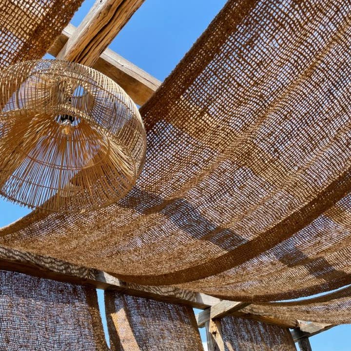 Bazar Bizar Living - Wholesale Outdoor Ornament/Decor - The Coco Shade Rectangular - Natural - 400x300