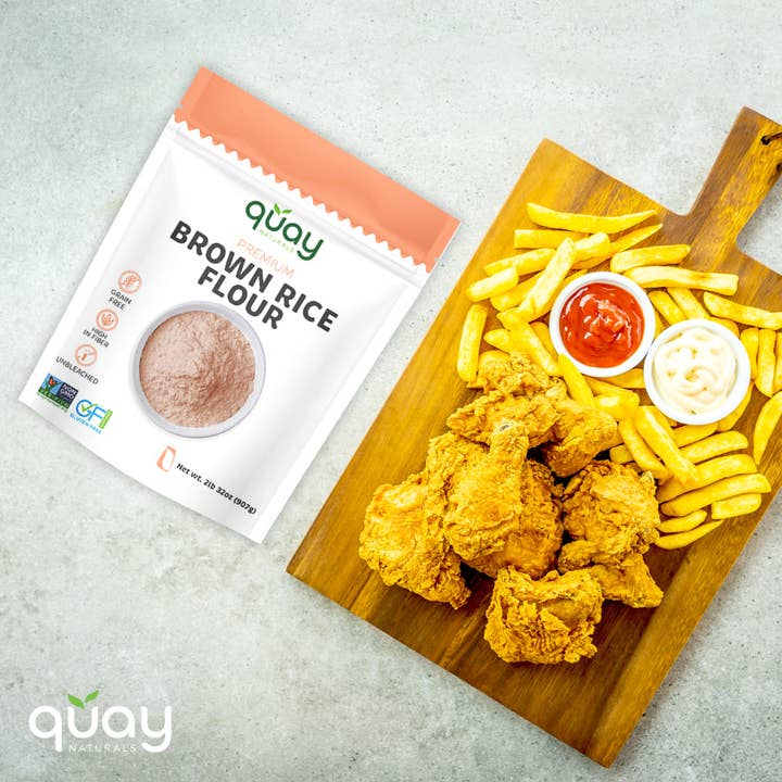 Quay Naturals - Venta al por mayor Harina sin gluten - Harina de arroz integral orgánica4