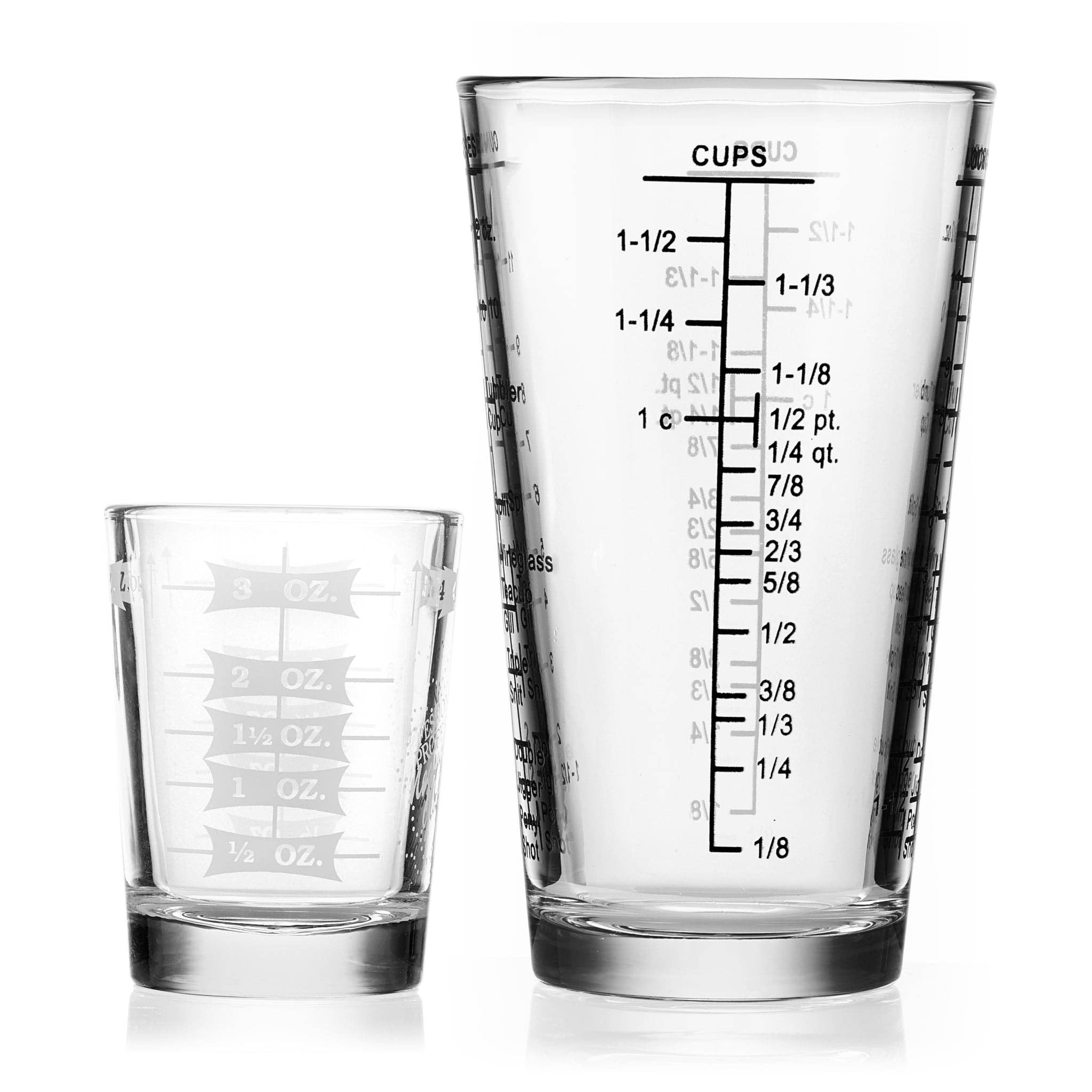 Libbey - Wholesale Measuring Cup - Libbey Mixologist Essentials 2-Piece Measuring Glass Set2