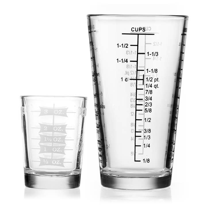 Libbey - Wholesale Measuring Cup - Libbey Mixologist Essentials 2-Piece Measuring Glass Set2