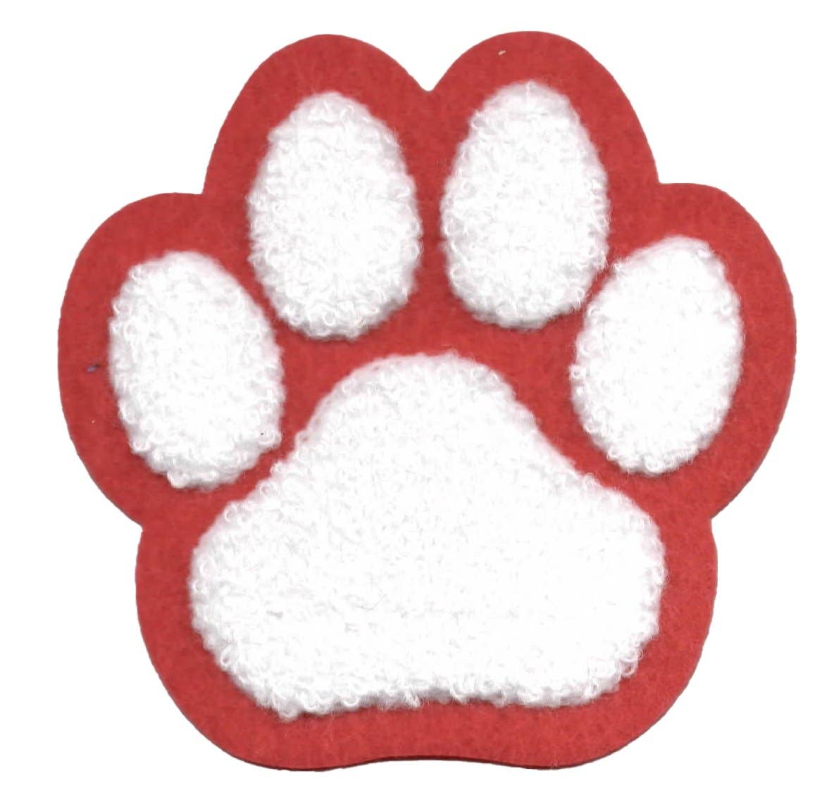 Patch Points - Wholesale Patch - Large  Chinelle Paw Print:: Iron on & Sticker Patch0