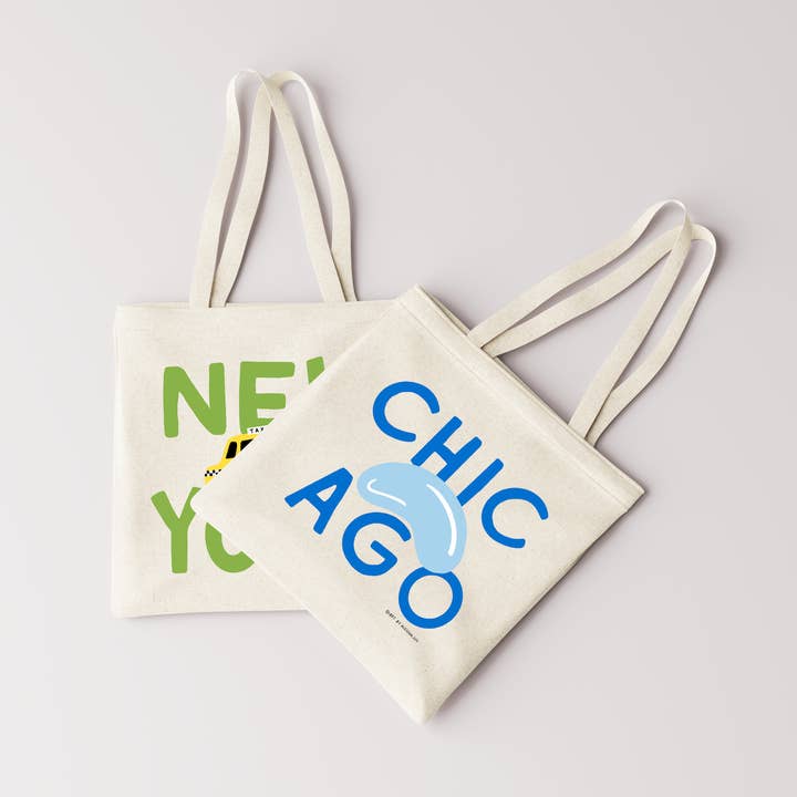 By Aleisha - Wholesale Tote Bag - Unisex - New York City Name Tote3