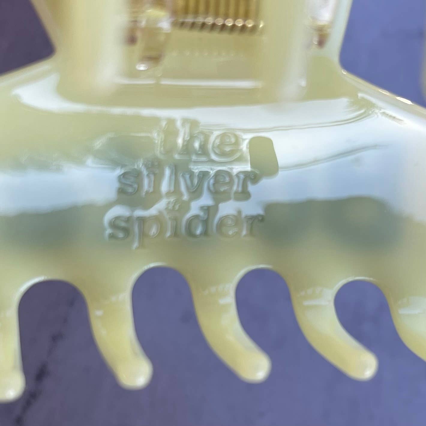 The Silver Spider - Wholesale Hair Clip - Women's - Butter word Rhinestone Hair Claw clip novelty accessories2