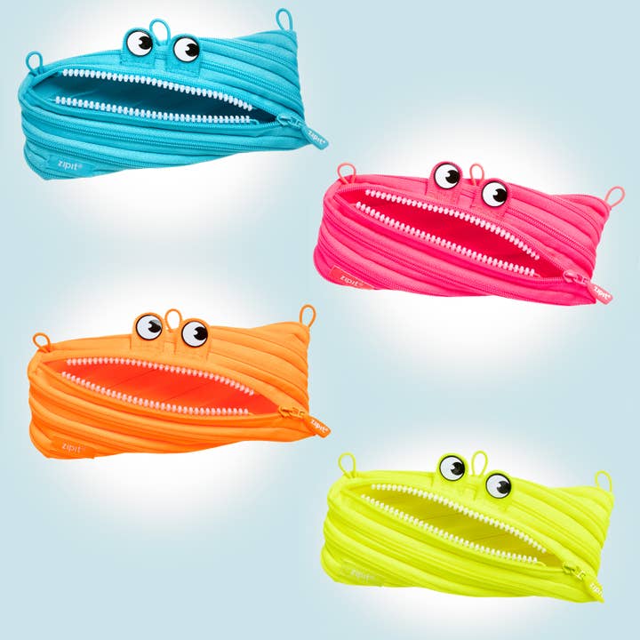 ZIPIT Neon Monsterzakjes, 12 stuks voor wholesale door ZIPIT