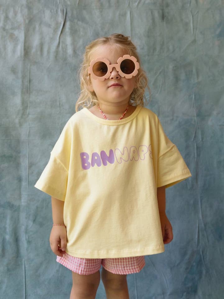 Dear Claiborne - Wholesale Screen Printed T-Shirt - Kids - Ban Naps Chill Tee1