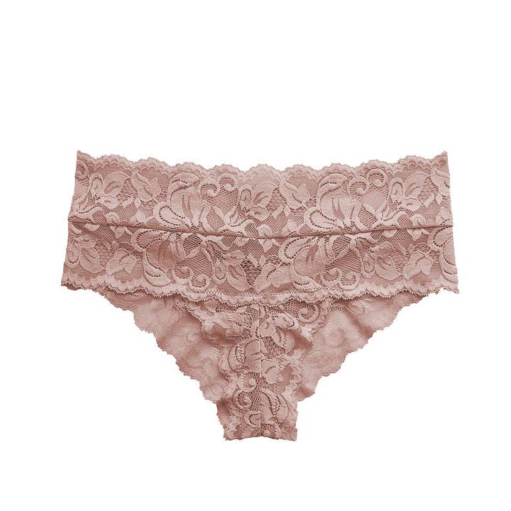 Vela Brazilian Panty, Rose for wholesale by Everviolet