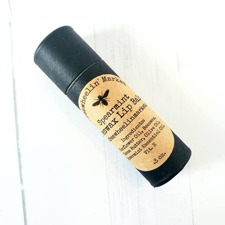 Freewheelin' Market - Wholesale Lip Balm - Beeswax Lip Balm in Eco-Friendly Tube - Choose Your Flavor3