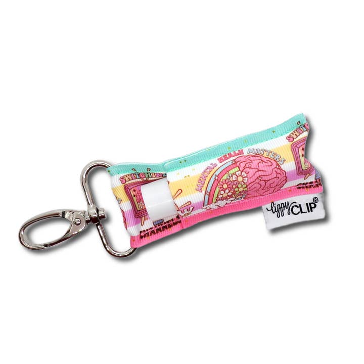 LippyClip Lip Balm Holder - Wholesale Keychain - Unisex - Mental Health Matters LippyClip® Lip Balm Holder1