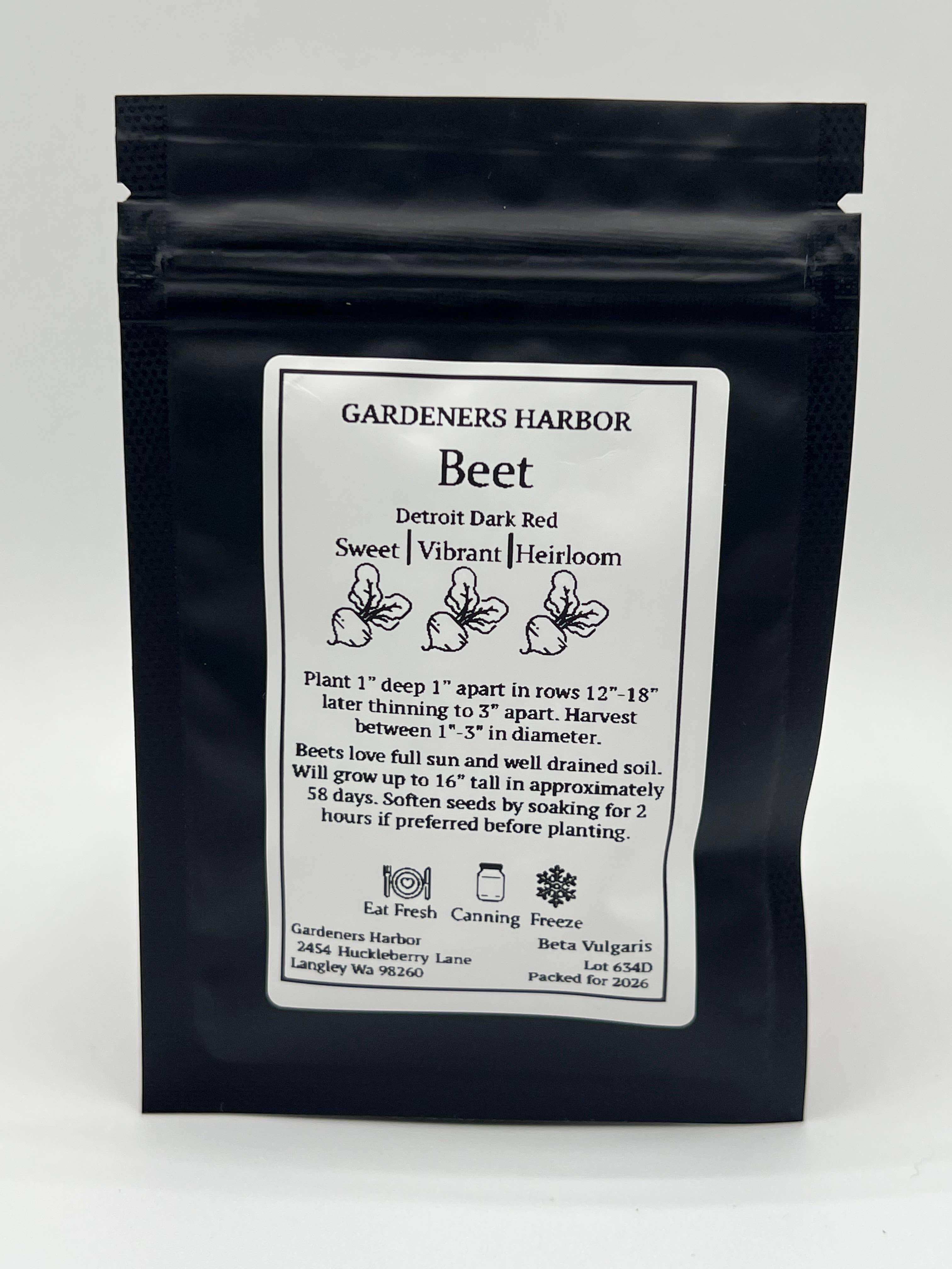 Gardeners Harbor - Wholesale Plant Seeds - Vegetable Garden Seed Packs – 6-Variety Case5