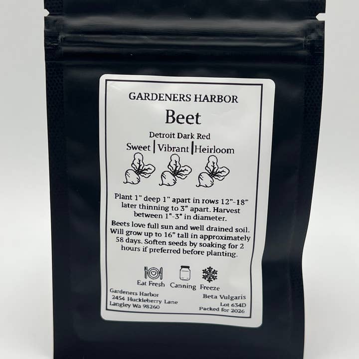 Gardeners Harbor - Wholesale Plant Seeds - Vegetable Garden Seed Packs – 6-Variety Case5