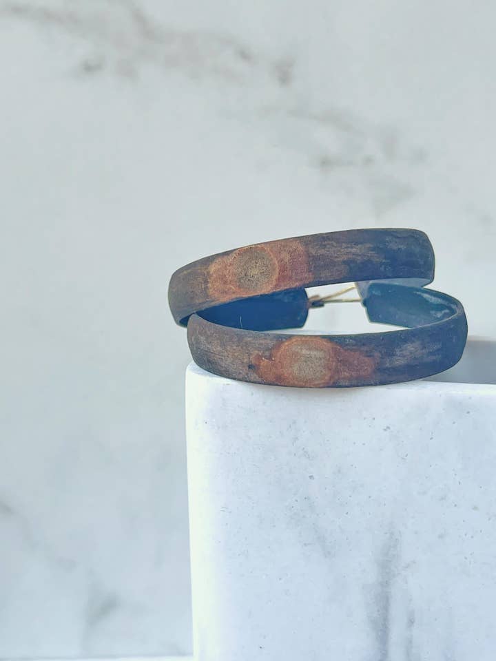 Aros Rust Patina para venta al por mayor de Rage Gems & Jewelry