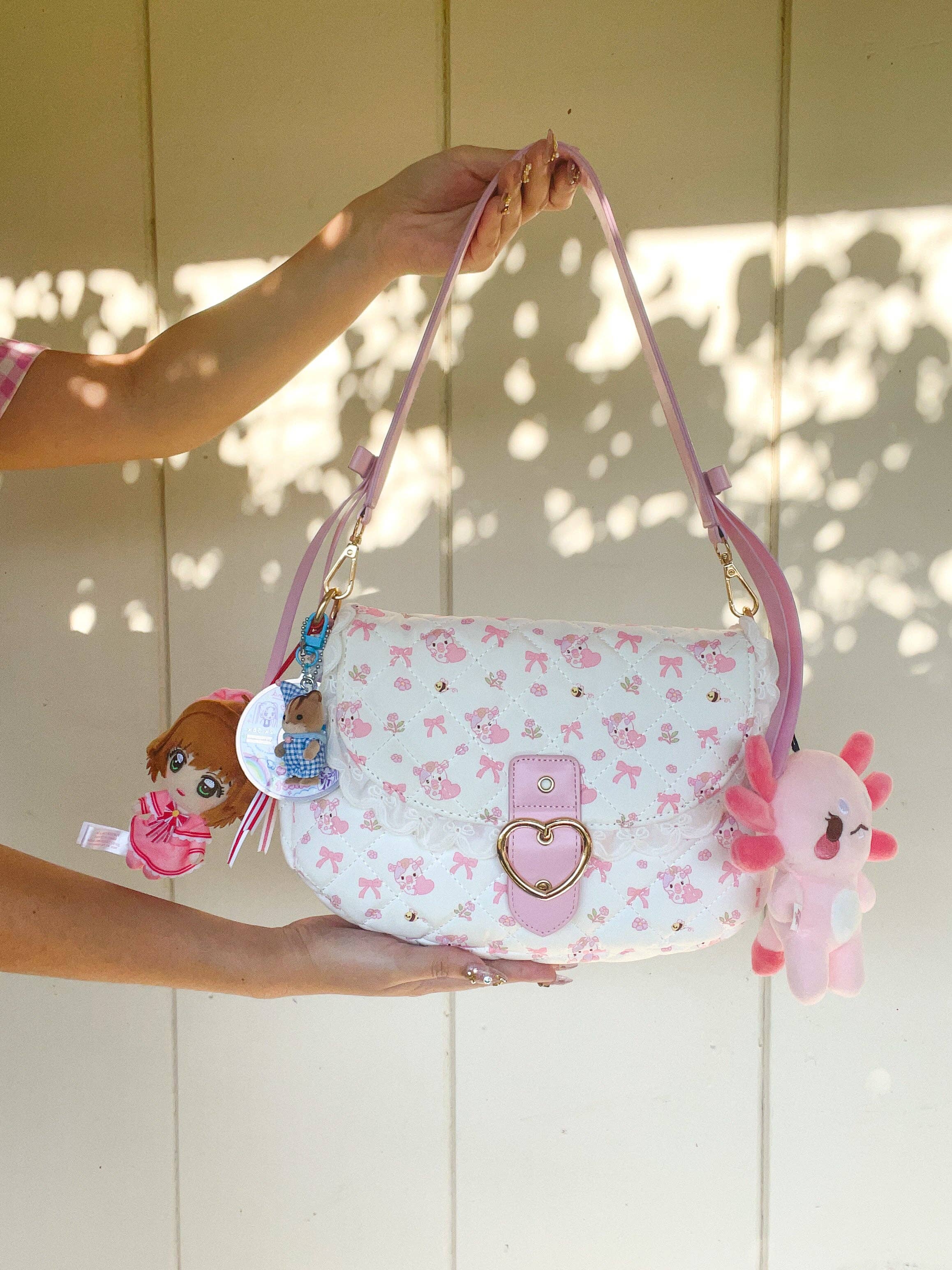 Basura Gang - Wholesale Shoulder Bag - Women's - Coquette Jolene Quilted Purse21