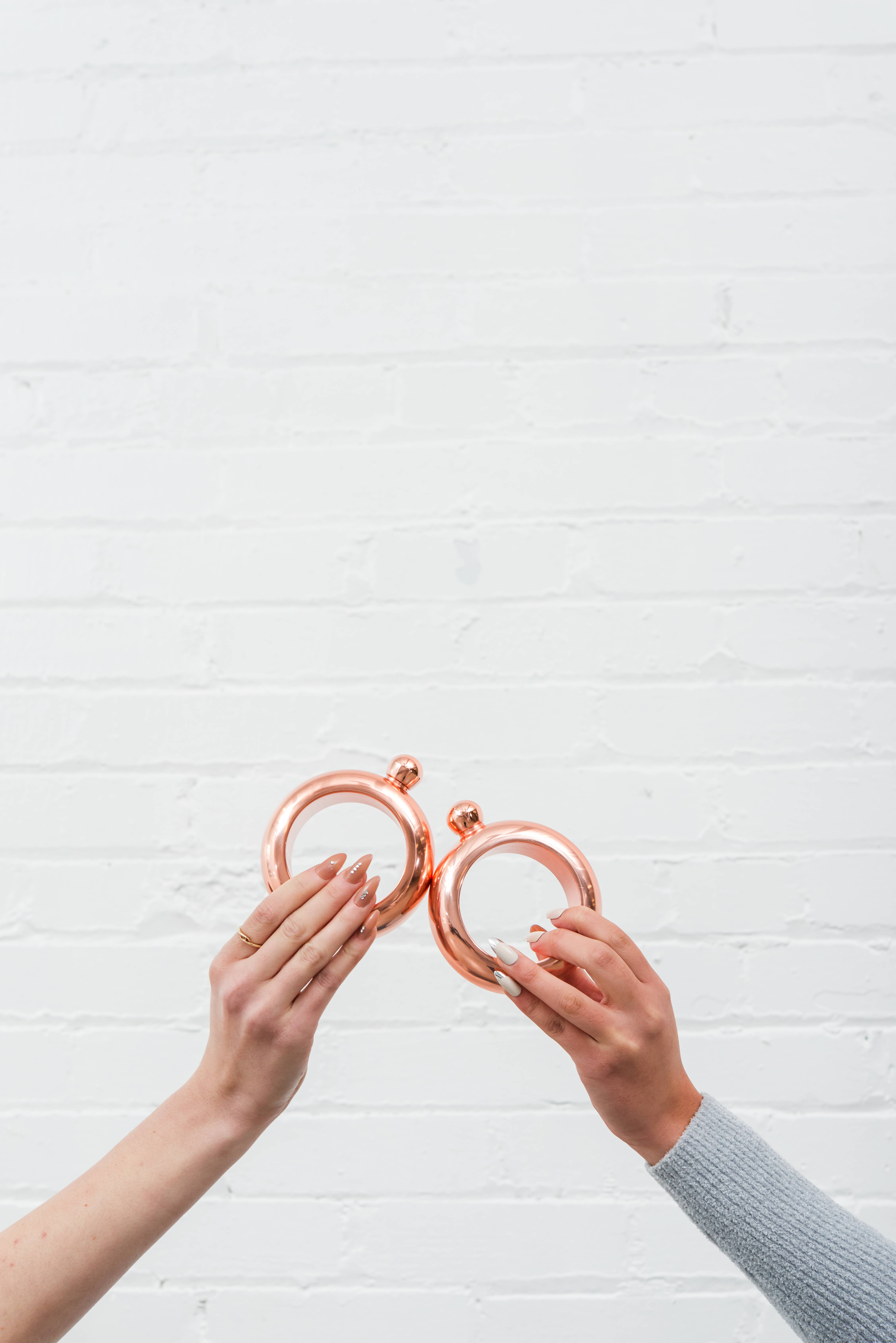 Weddingstar Inc. - Vente Flasque - Flacon à boire bracelet en or rose3