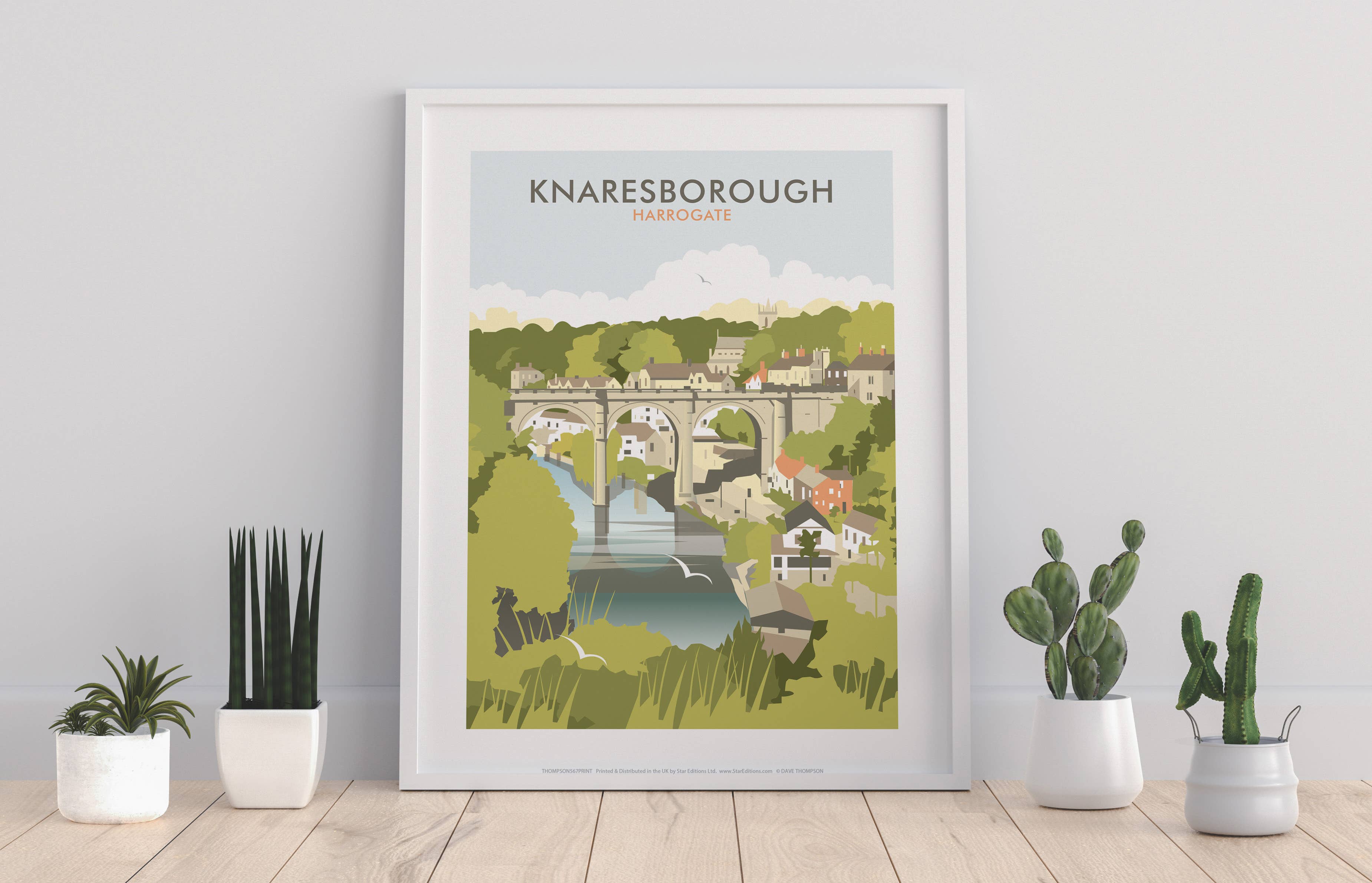 Star Editions - Vendita all'ingrosso Stampa artistica - Knaresorough dell'artista Dave Thompson, stampa artistica di alta qualità0