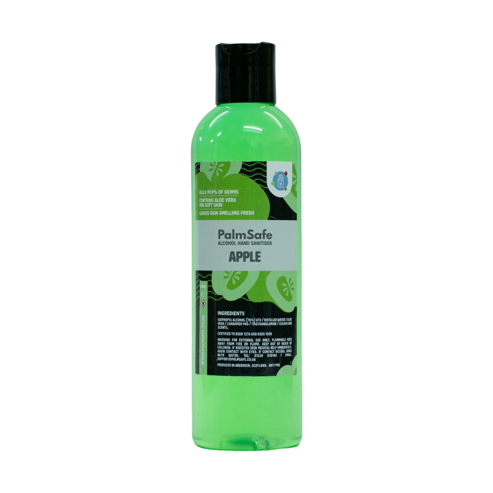 Palm Safe – wholesale Hand sanitiser – 250ml Disc Top Bottles of Premium Hand Sanitiser1