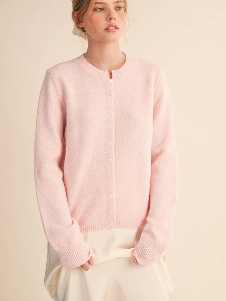 &MERCI - Wholesale Cardigan - Women's - MARLED KNIT SWEATER CARDIGAN MSW112487