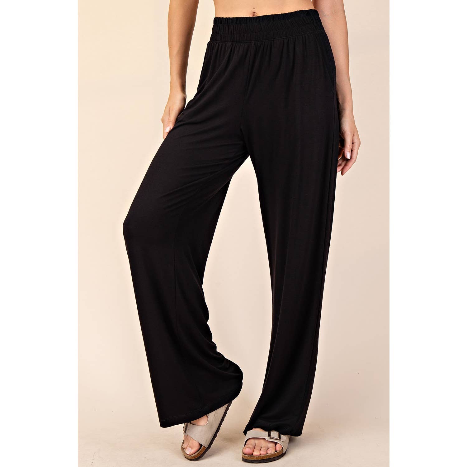 Rae Mode - Wholesale Pants - Women's - VISCOSE MODAL WIDE LEG PANT22