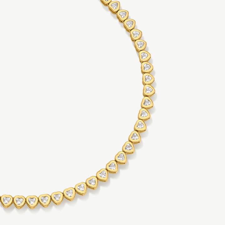 Colar Heart Tennis por atacado de D. Louise
