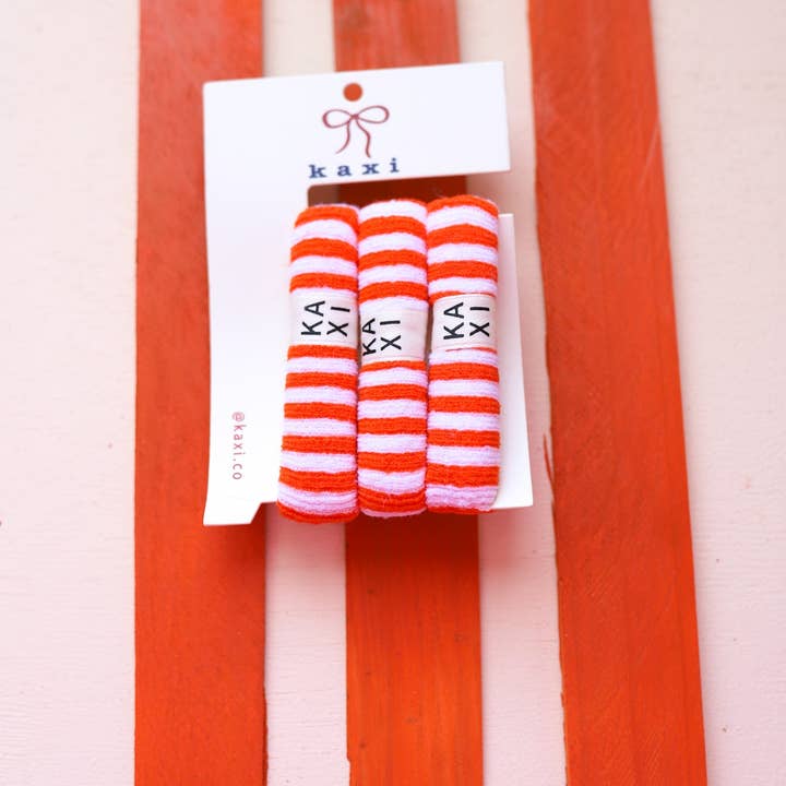 KAXI - Wholesale Hair tie - STRIPED KAXI HIGH INTENSI'TIES