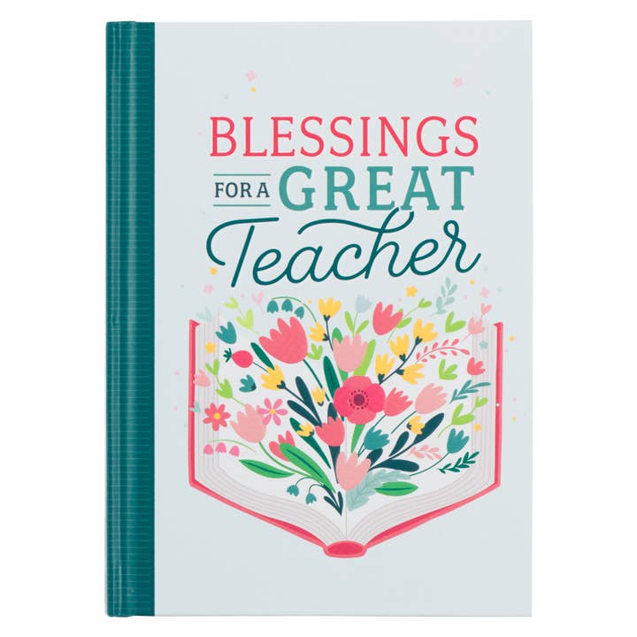 Gift Book Blessings for a Great Teacher Hardcover for wholesale by Christian Art Gifts