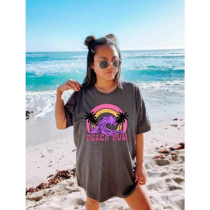 Beach Bum Neon Waves pour la vente par The Babe Cave Co